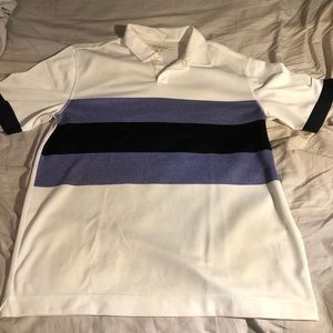 Nike golf polo athletic material